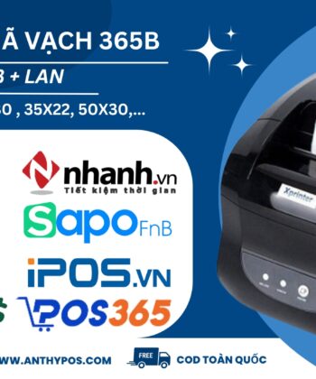 Máy 365B In tem mã vạch, in giao vận - giao tận nơi Đà Lạt