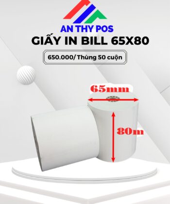 Giấy in bill 65x80 - giao tận nơi miễn phí tại Đà Lạt